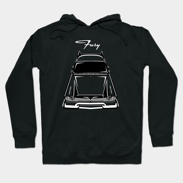 Plymouth Fury 1957-1958 Hoodie by V8social